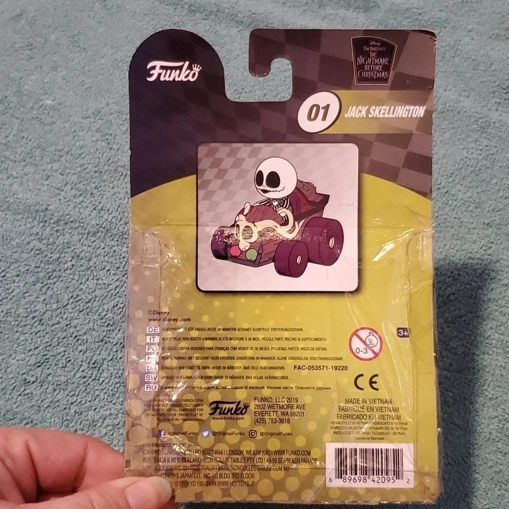 Tim Burton's The Nightmare Before Christmas  Funko Racers Jack Skellington